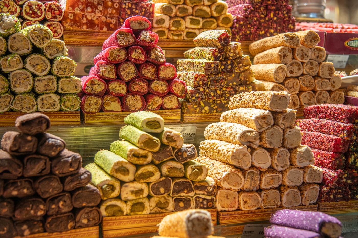Tumpukan Turkish delight
