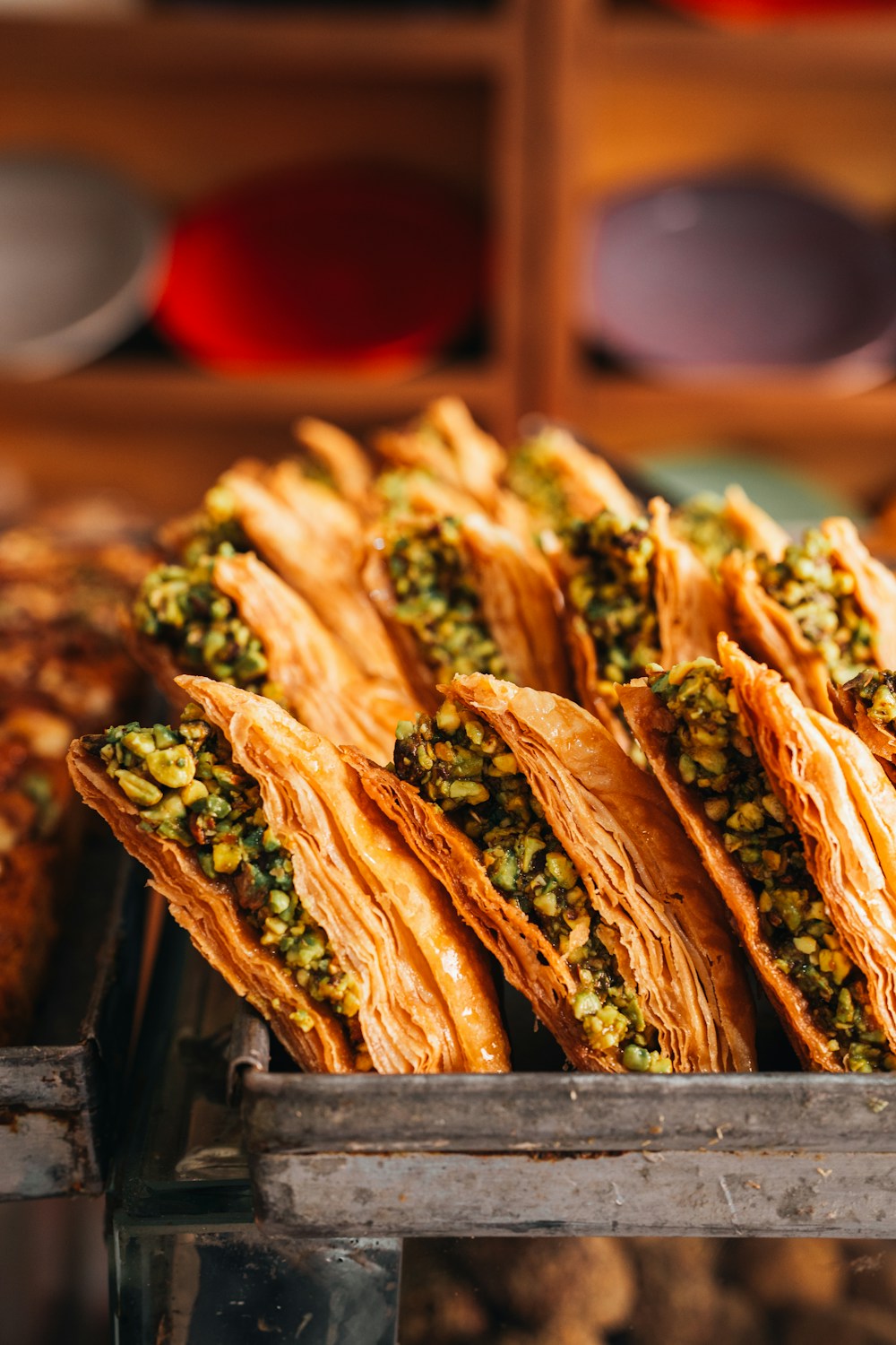 Koleksi baklava pistachio