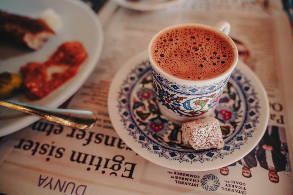 Kopi Turki dengan Turkish delight